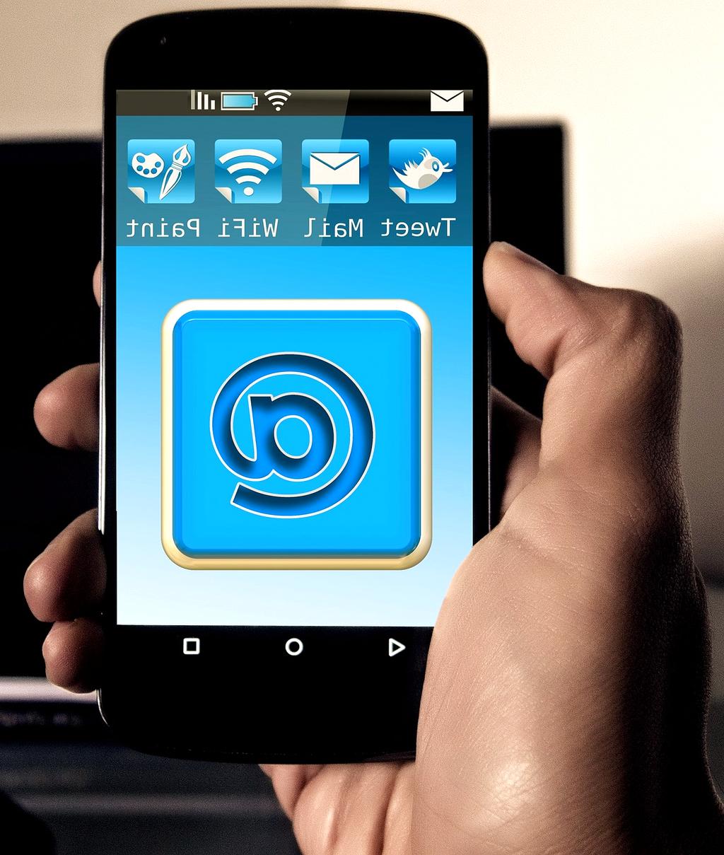 Guide illustration with wireless icons and devices