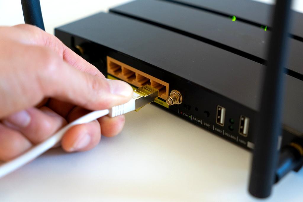 Wi-Fi 6 router setup interface